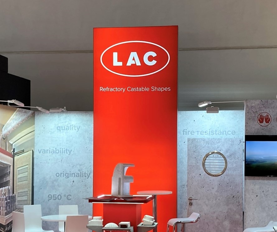 Refractory castable shapes at trade fairs in 2022 | LAC