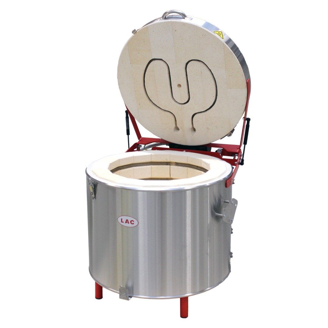 MGF top loading kiln for glass fusing