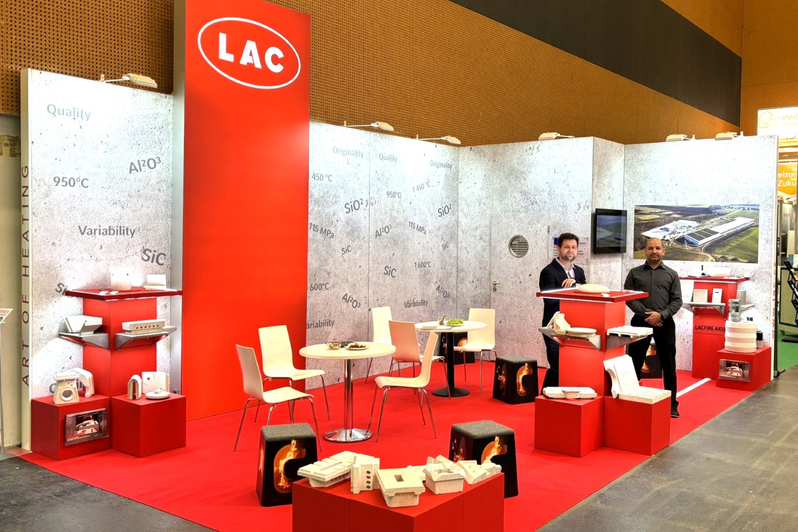 Refractory castable shapes at trade fairs in 2025 | LAC